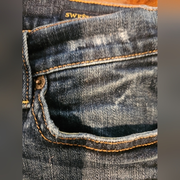 LUCKY BRAND VINTAGE 90S WOMEN'S SWEET & STRAIGHT DENIM JEANS SIZE 6 - Picture 8 of 15